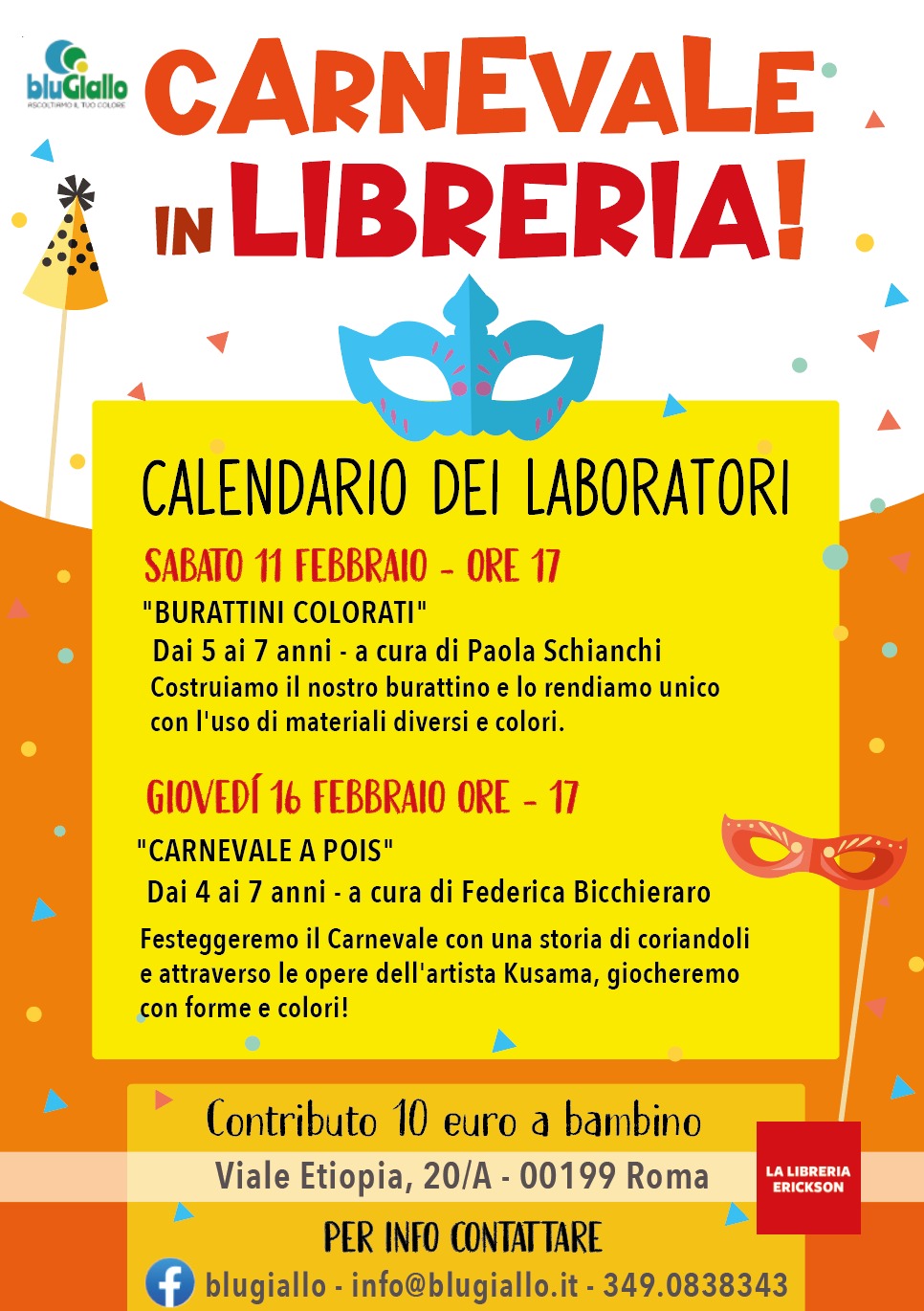 Carnevale in libreria